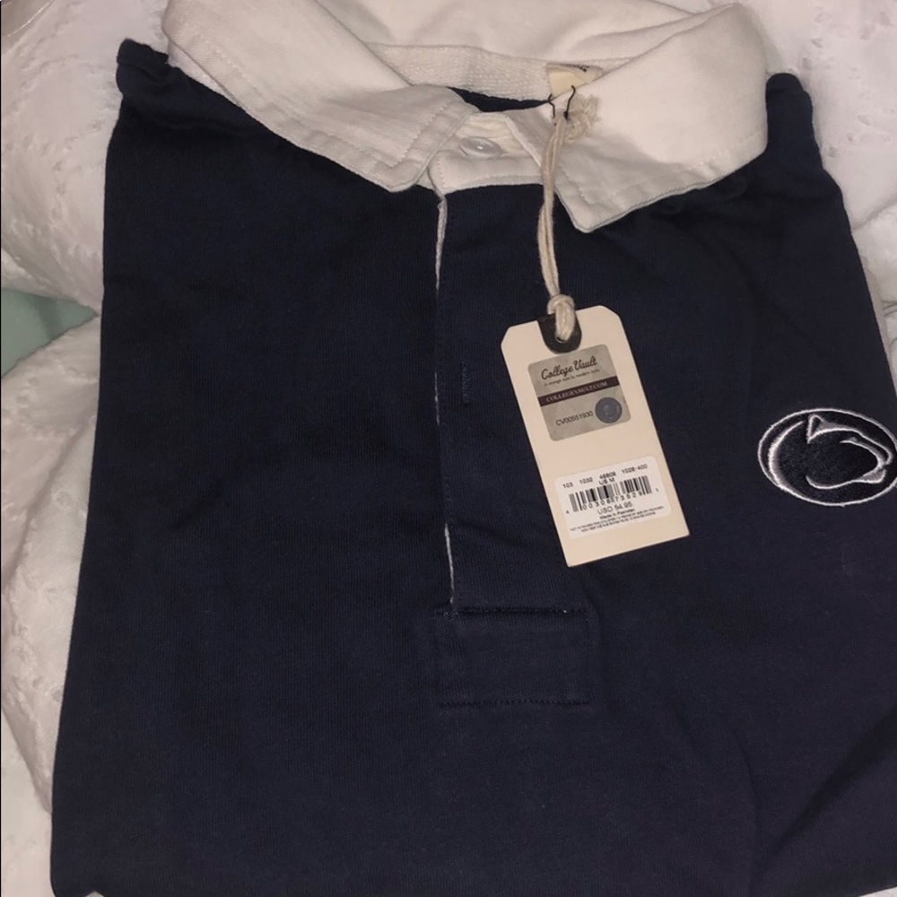 Penn State long sleeve collard shirt never worn